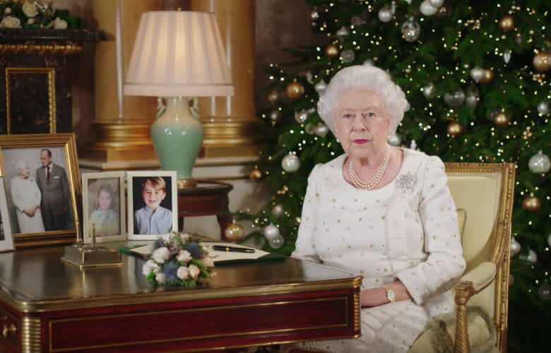 kerstboom koningin elizabeth