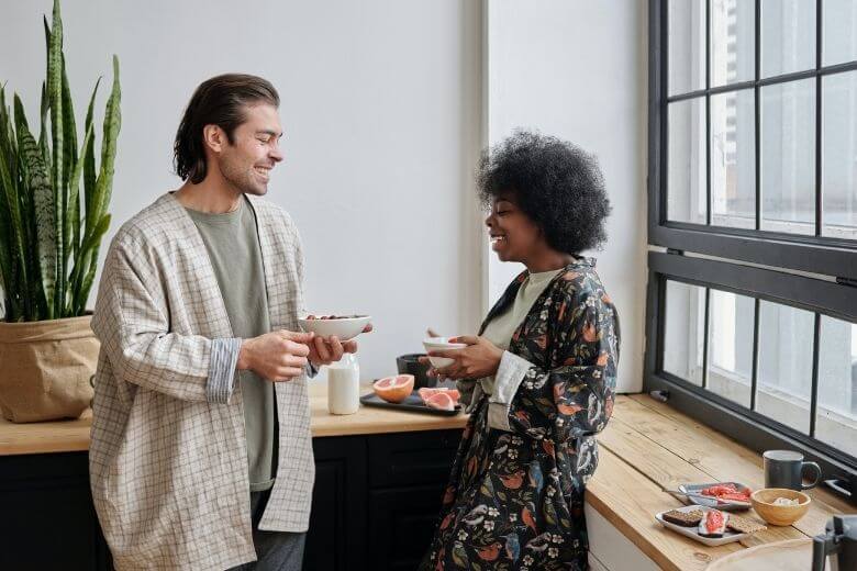 Huh het blijkt een goed teken te zijn als jouw partner